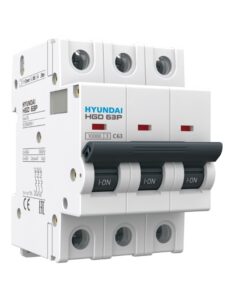 3 poles Miniature Circuit Breakers